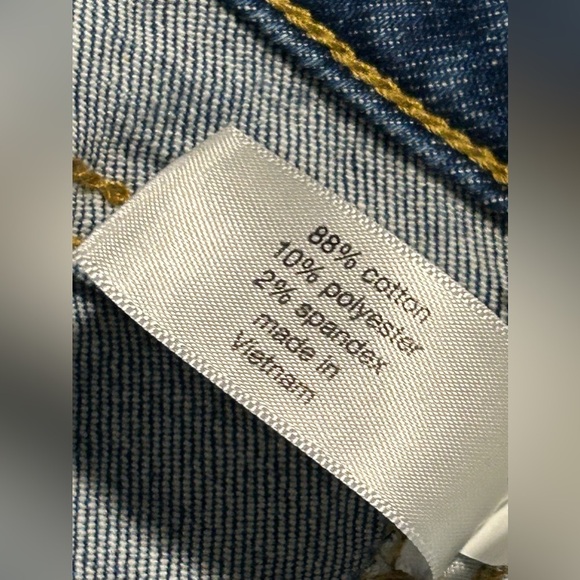 Lane Bryant Mid-Rise Straight crop denim Jeans womens Size 18 blue signature fit - Picture 14 of 16